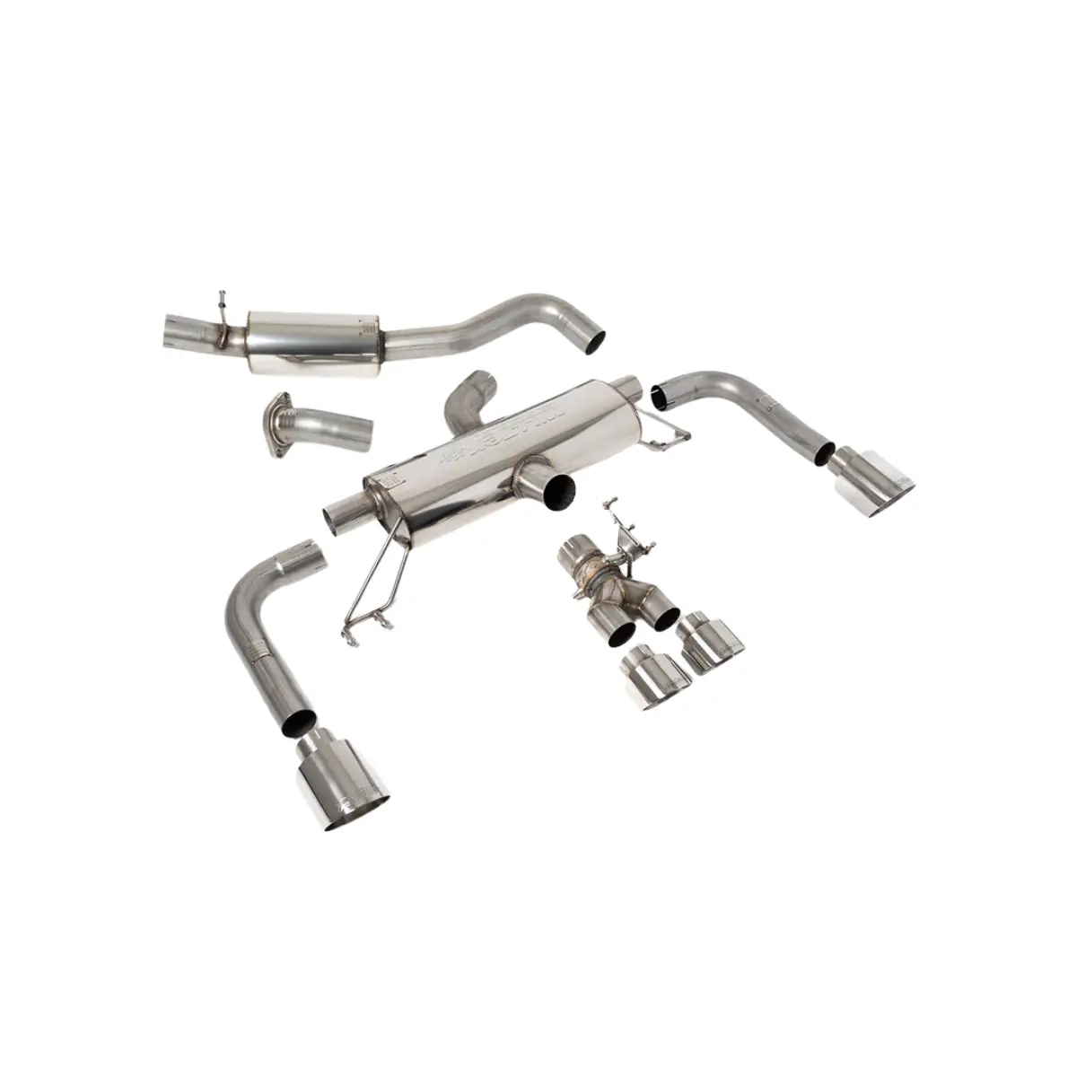 Milltek Gr Corolla Secondary Cat-Back Exhaust 5