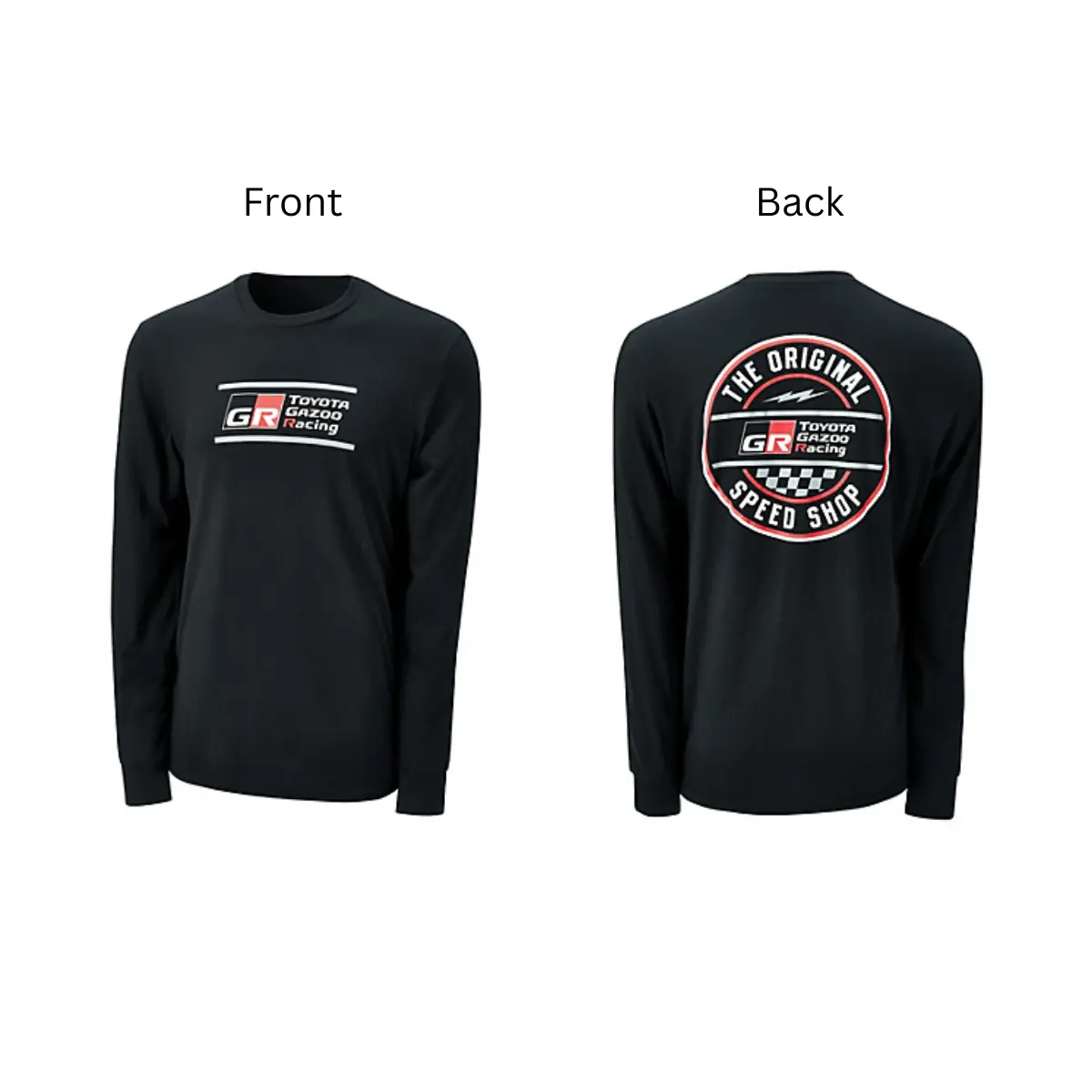 Oem Toyota Gr Speed Shop Long Sleeve Tee 1