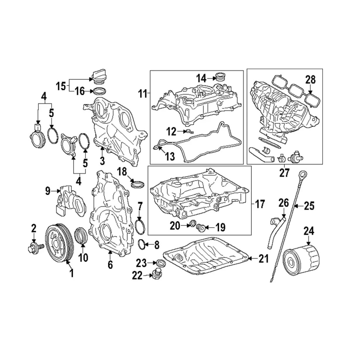 Oem Toyota Gr Corolla Valve Cover Gasket 2