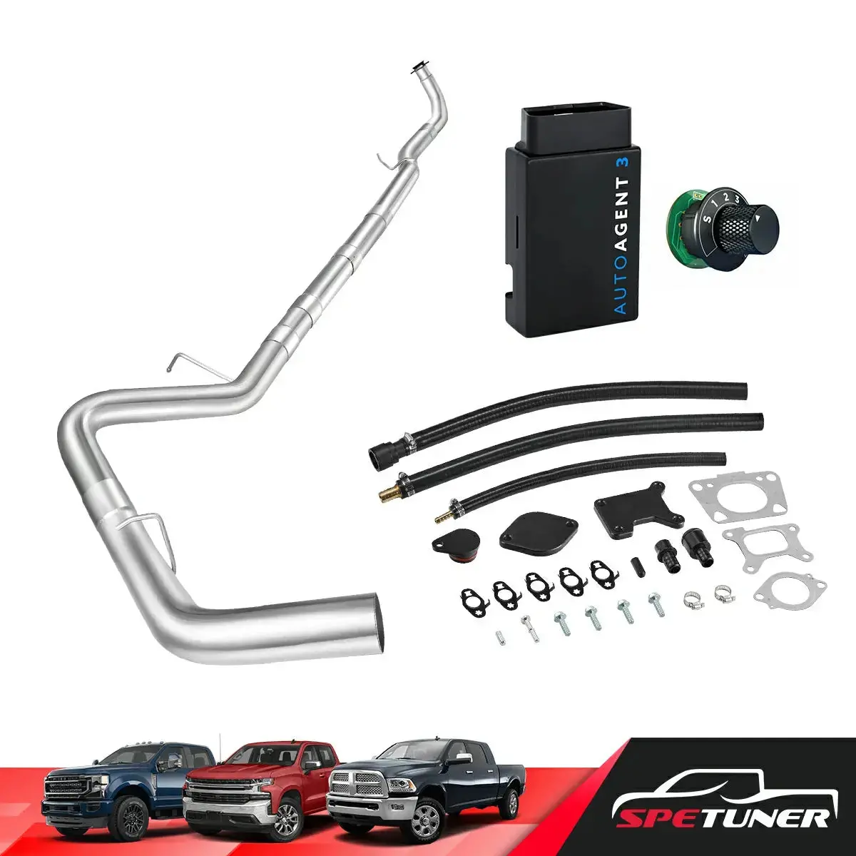 Dpf/Def/Egr Delete For 2017-2023 6.6L Duramax L5p 2500Hd 3500Hd All-In-One Kit 2