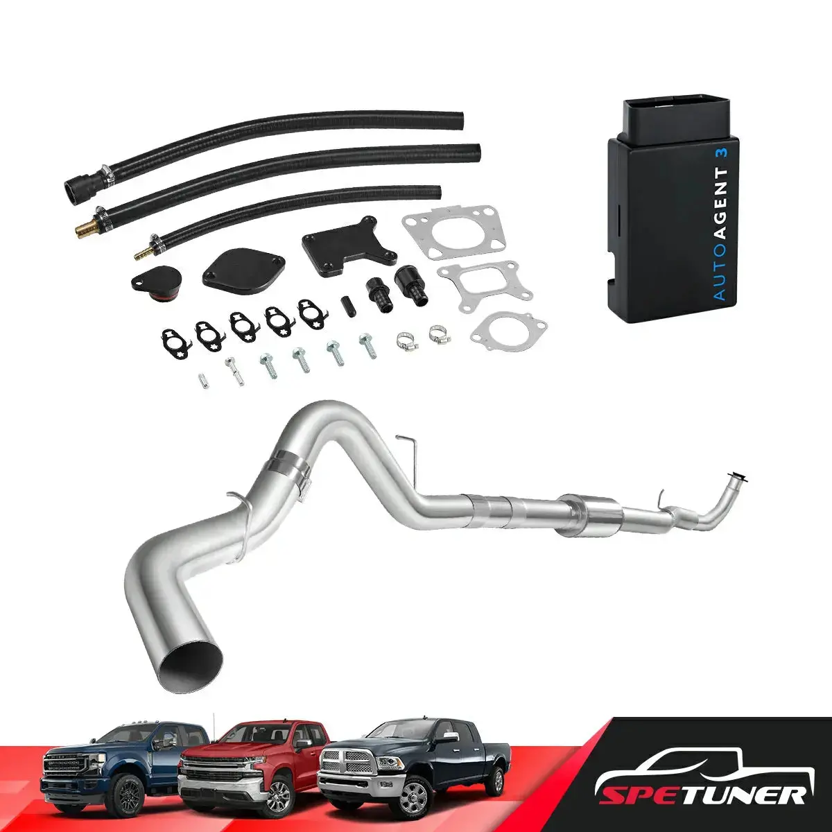 Dpf/Def/Egr Delete For 2017-2023 6.6L Duramax L5p 2500Hd 3500Hd All-In-One Kit 3