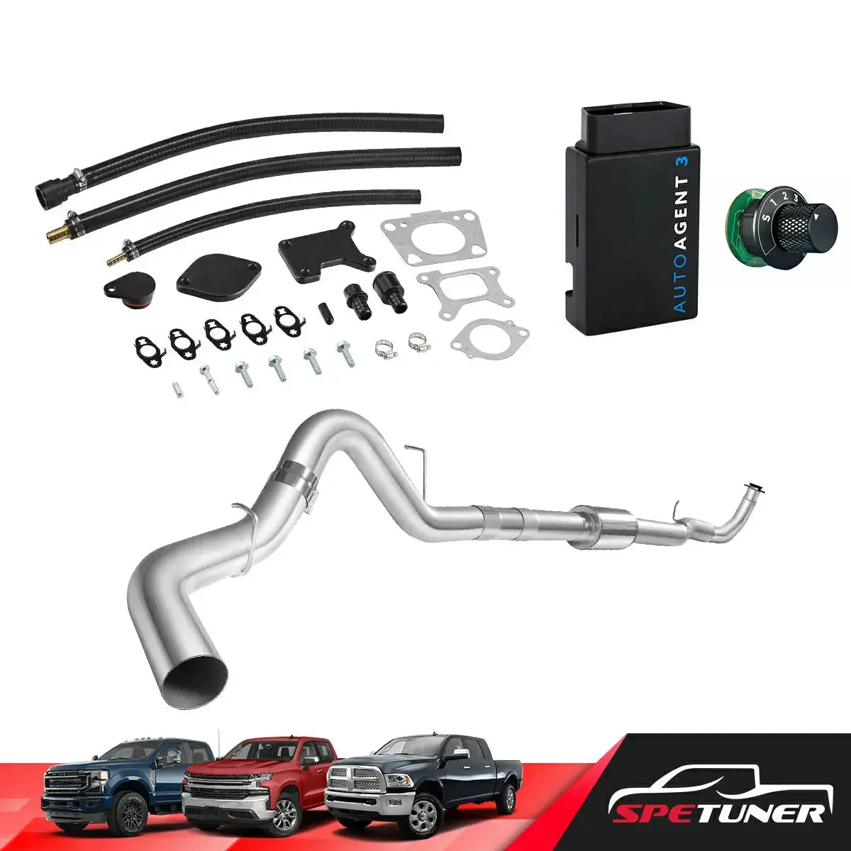 Dpf/Def/Egr Delete For 2017-2023 6.6L Duramax L5p 2500Hd 3500Hd All-In-One Kit 4