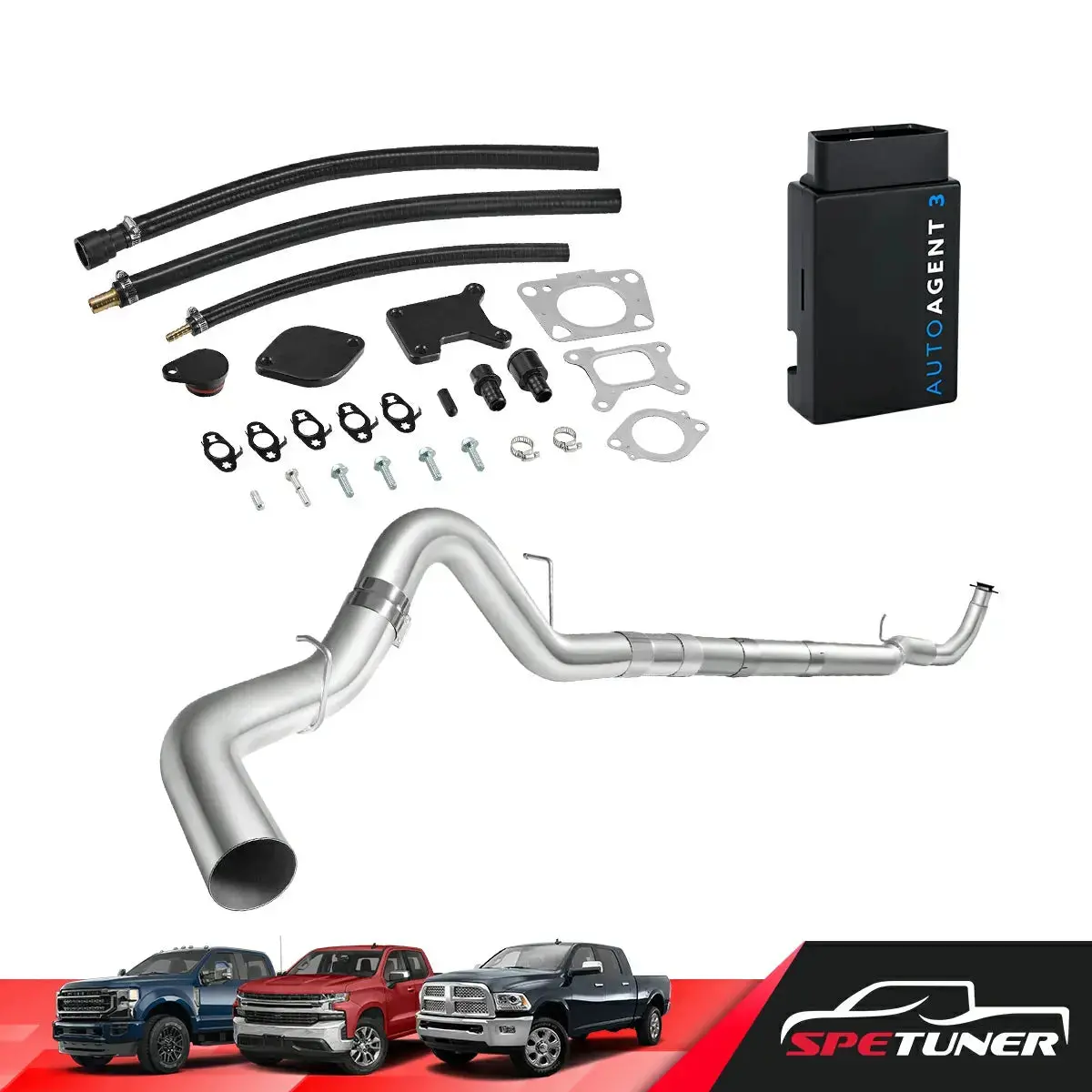 Dpf/Def/Egr Delete For 2017-2023 6.6L Duramax L5p 2500Hd 3500Hd All-In-One Kit 5