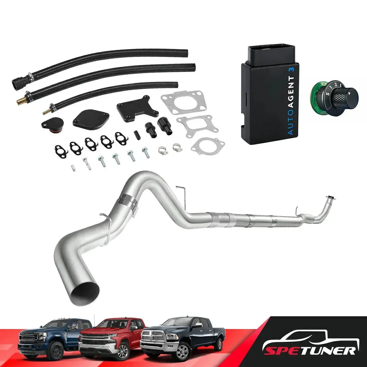 Dpf/Def/Egr Delete For 2017-2023 6.6L Duramax L5p 2500Hd 3500Hd All-In-One Kit 6