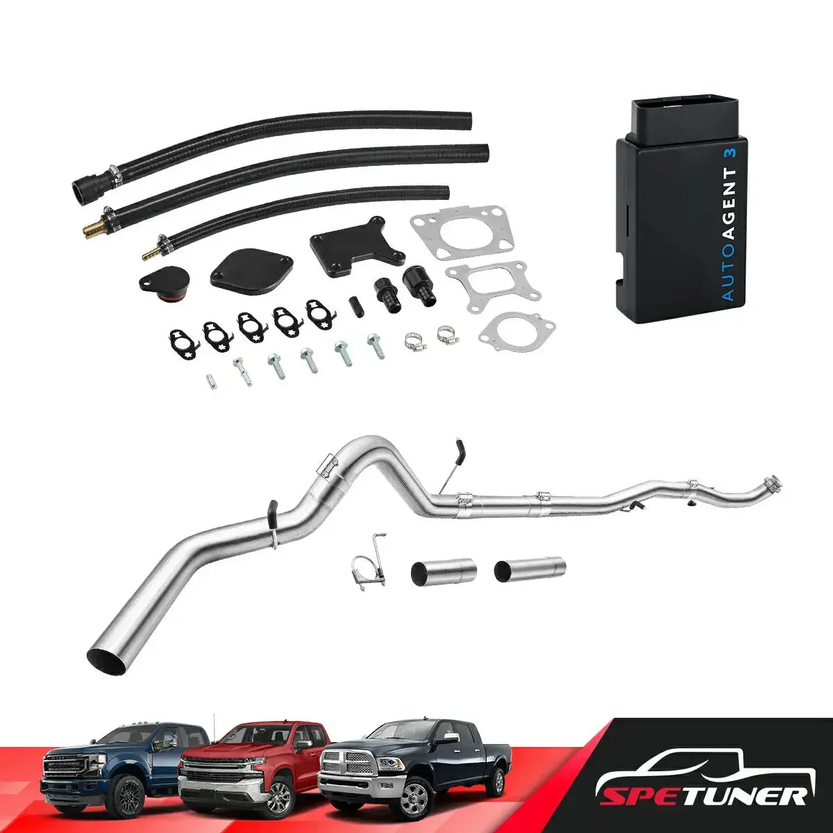 Dpf/Def/Egr Delete For 2017-2023 6.6L Duramax L5p 2500Hd 3500Hd All-In-One Kit 9