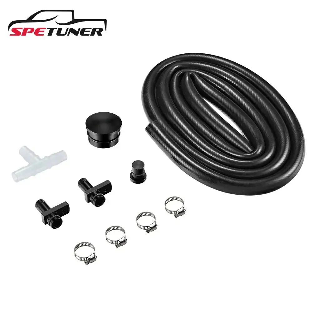 2004-2010 6.6L Lly Lbz Lmm Duramax Ccv Pcv Reroute Delete Kit 1