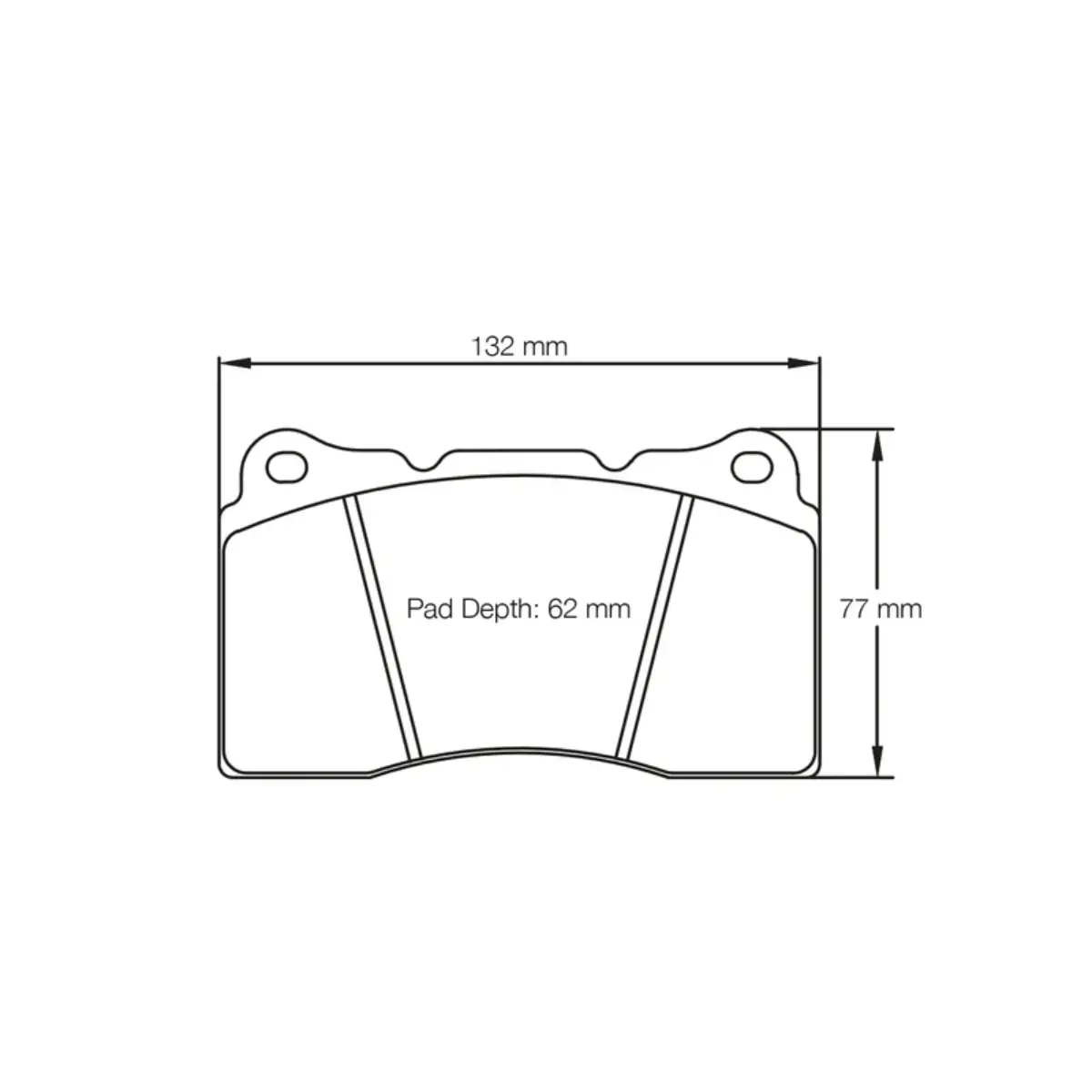 Pagid Racing Gr86 / Brz Rsl29 Brake Pads - Front (Brembo) 2