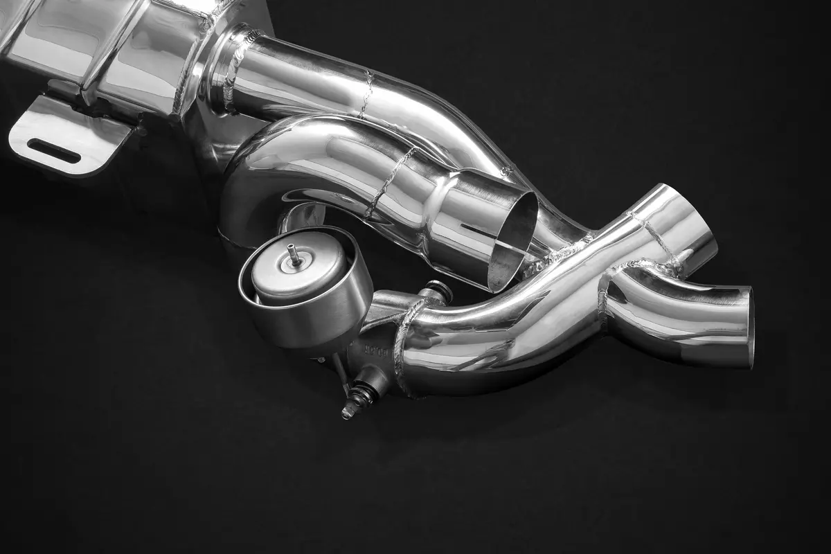 Capristo Ece Valved Exhaust Muffler (Ces3) - Porsche 991.1/2 Turbo/ S 2