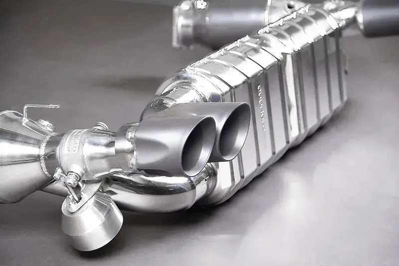 Capristo Valved Exhaust + 250 Cell Sport Cats (Ces3) - Porsche 997.1 Turbo/ S/ Gt2/ 2Rs 1