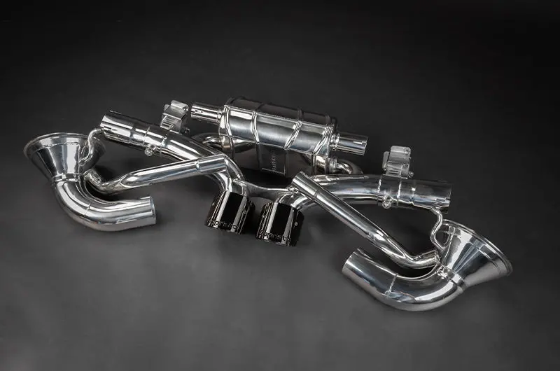 Capristo Valved Exhaust + Carbon Tips (Oe Actuators) - Porsche 992 Gt3/ Rs 3