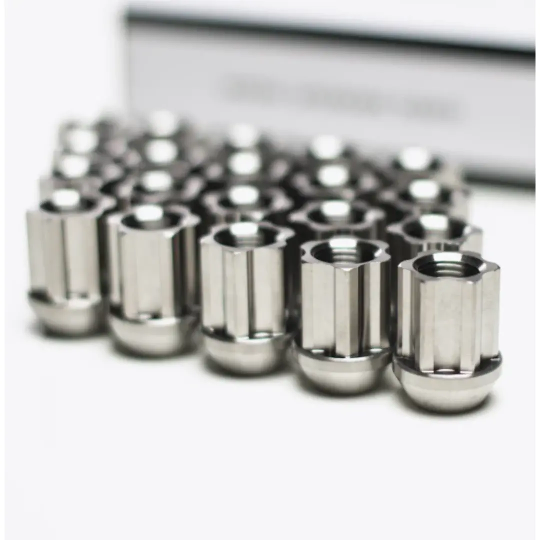 Titan 7 Gr86 / Brz O.W.L. Forged Titanium Race Lug Nuts 12X1.25 2
