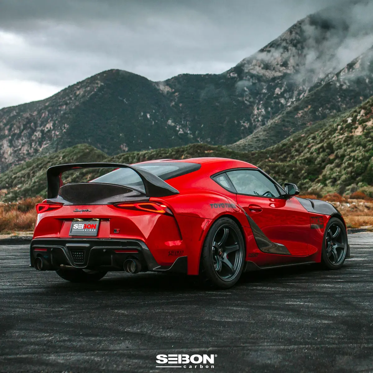 Seibon Gr Supra Carbon Fiber Rear Diffuser 2