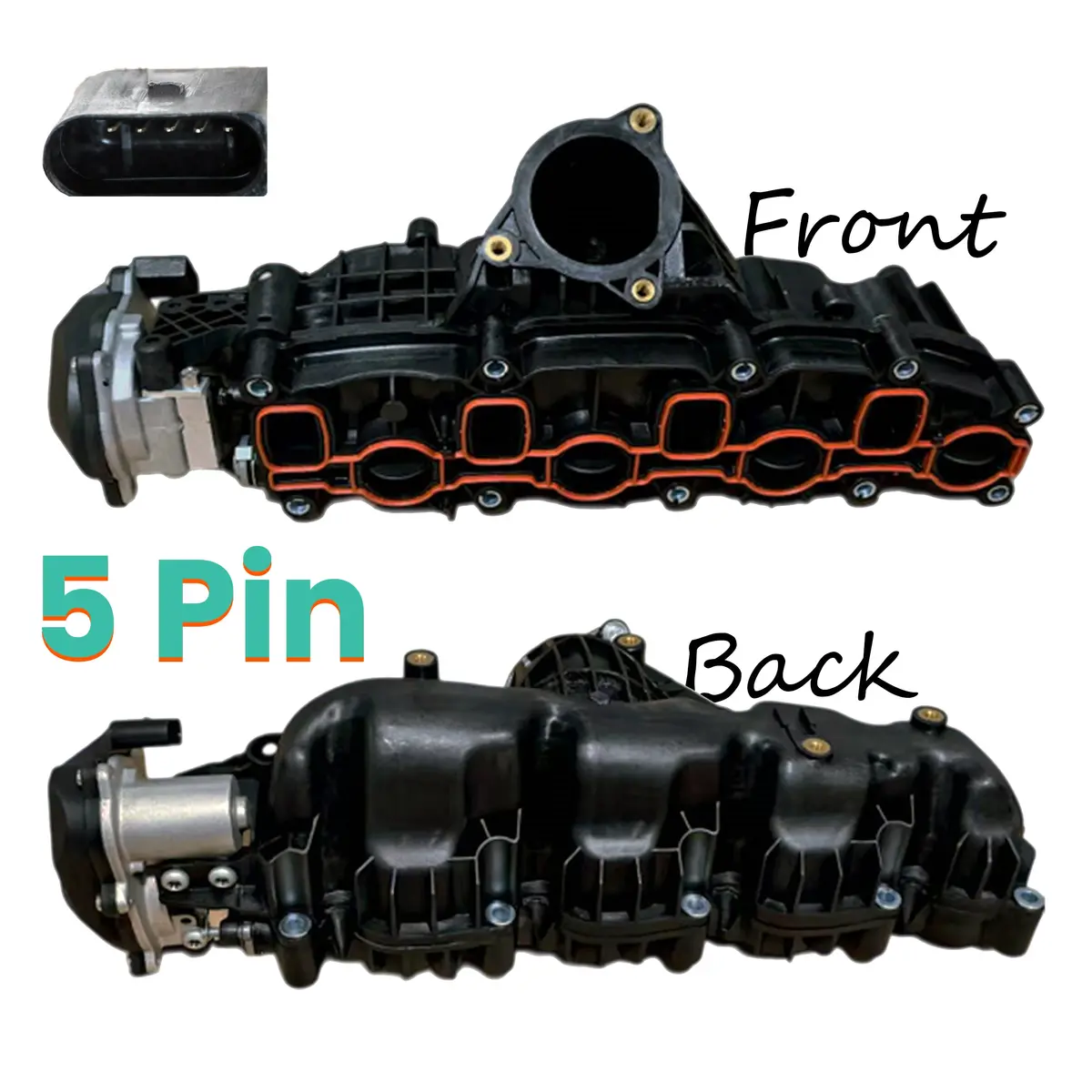 Intake Manifold Flap Actuator Motor For Audi A3 A4 A5 A6 Q5 Tt 2.0 Tdi 1