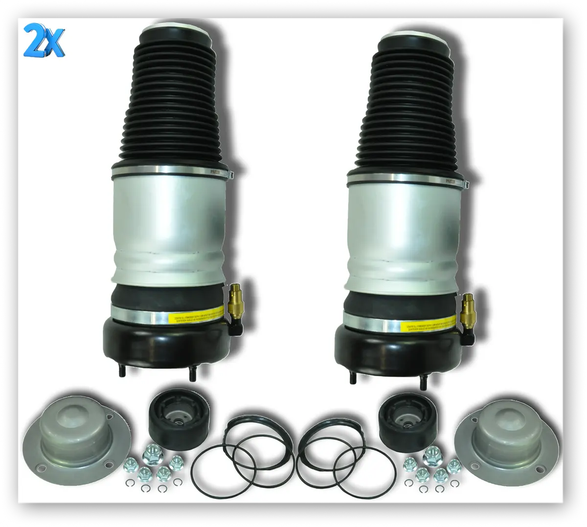 Pair Of Air Suspension Spring Bag For Audi: A6 4F0616039r,  4F0616040r 1