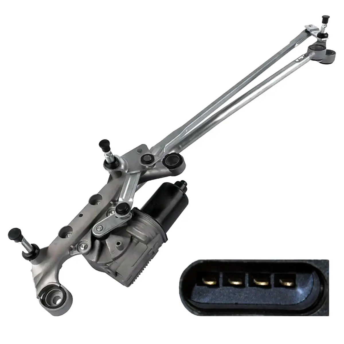 Front Windscreen Wiper Motor Linkage For Audi Q7 2006-2015 4L2955119 4L2955023d For Audi: Q7, 1