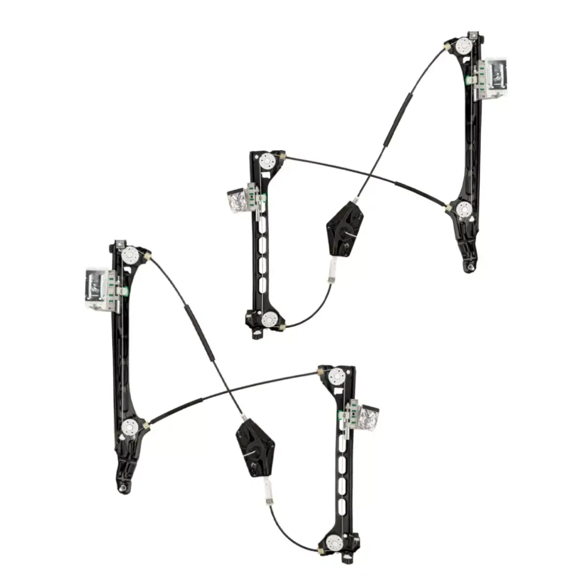 Front Pair Power Window Regulators For Audi: Tt 8J0837461a-37462E 1