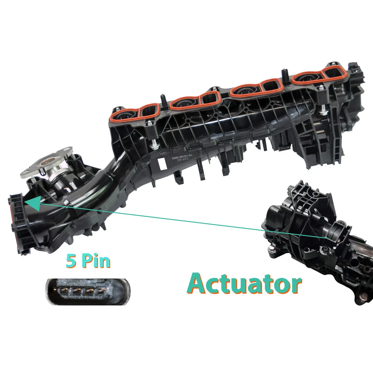Intake Inlet Manifold With Actuator For Bmw: 2 Series, X1, X2, Mini: Mini, Mini Clubman, Mini Countryman, 1
