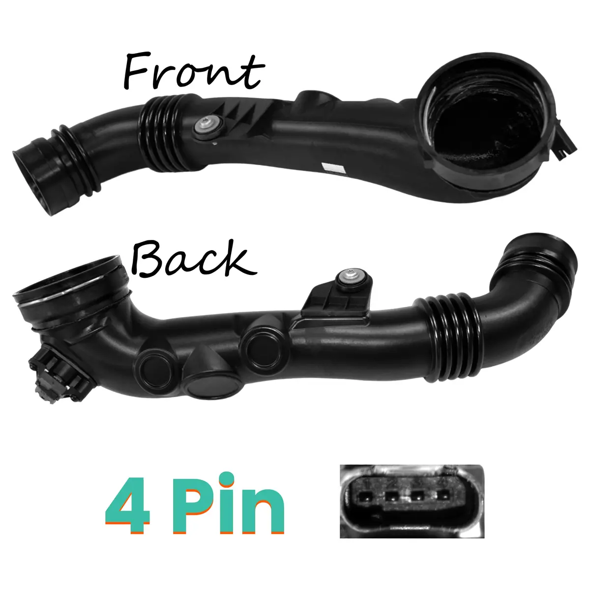 Air Intake Hose For Bmw: 1 Series, 3 Series, E88, E83, E90, E91, E92, E93 1