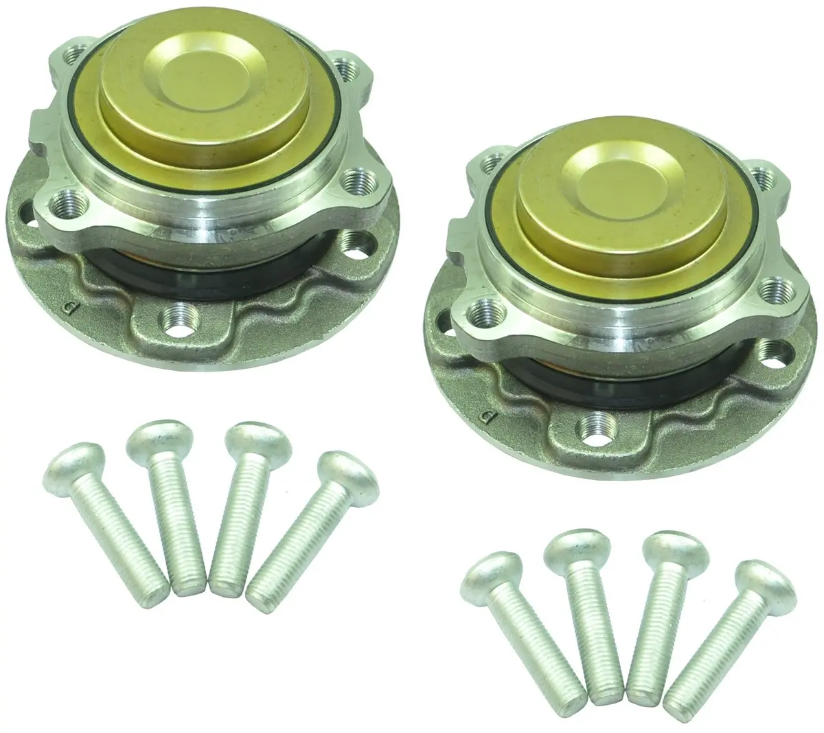 Wheel Bearing Hub Kit Pair (Front) For Bmw 3, 5, 6, 7, X3 1