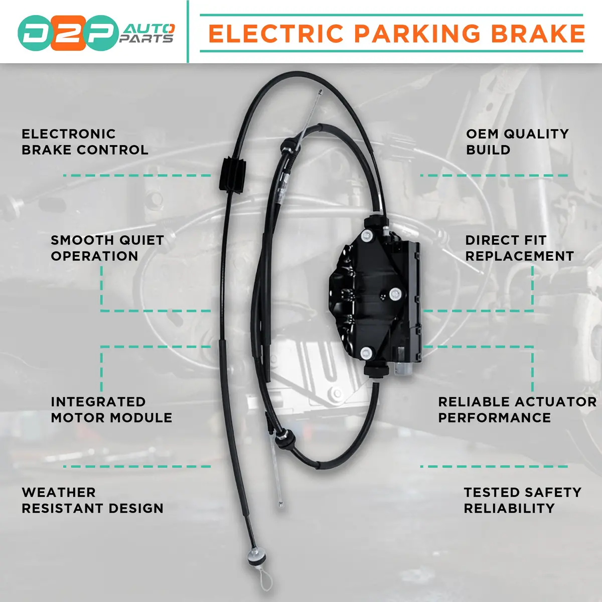 Electric Parking Brake Handbrake Actuator Control Module 24H Bmw X5, F15, X6, And F16 2