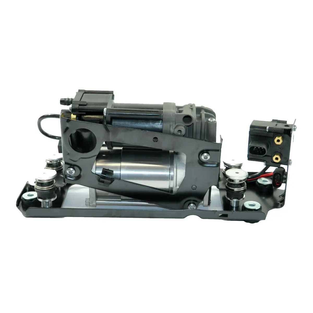 Air Suspension Compressor Pump (Bracket & Valve Block) For For Bmw: 5 Series, 7 Series 37206789450 1