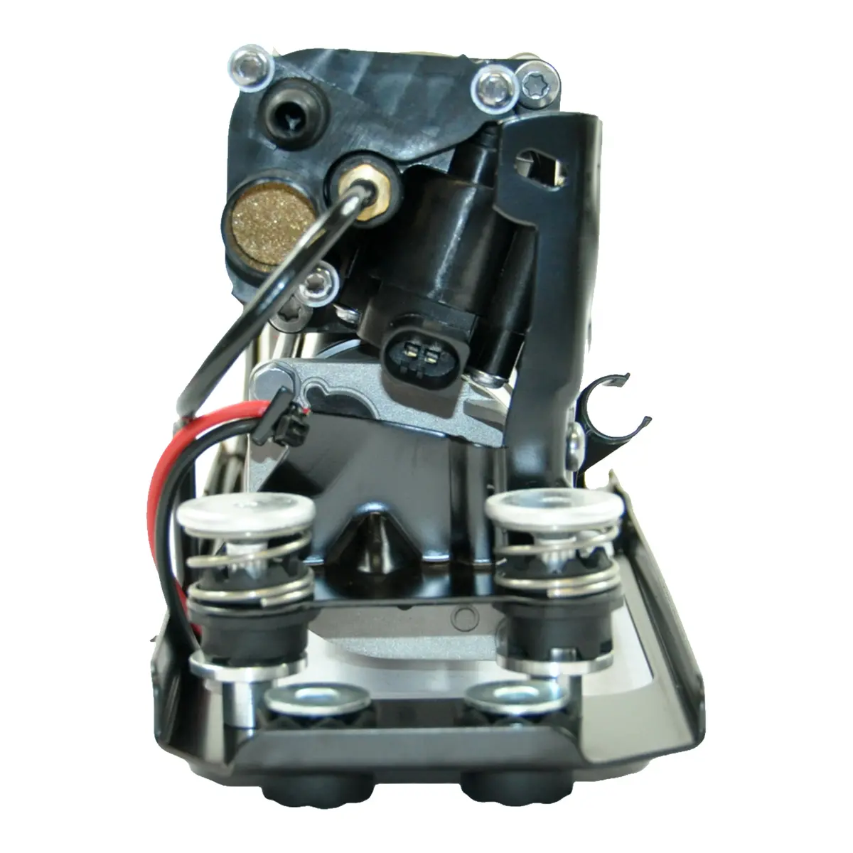 Air Suspension Compressor Pump (Bracket & Valve Block) For For Bmw: 5 Series, 7 Series 37206789450 2