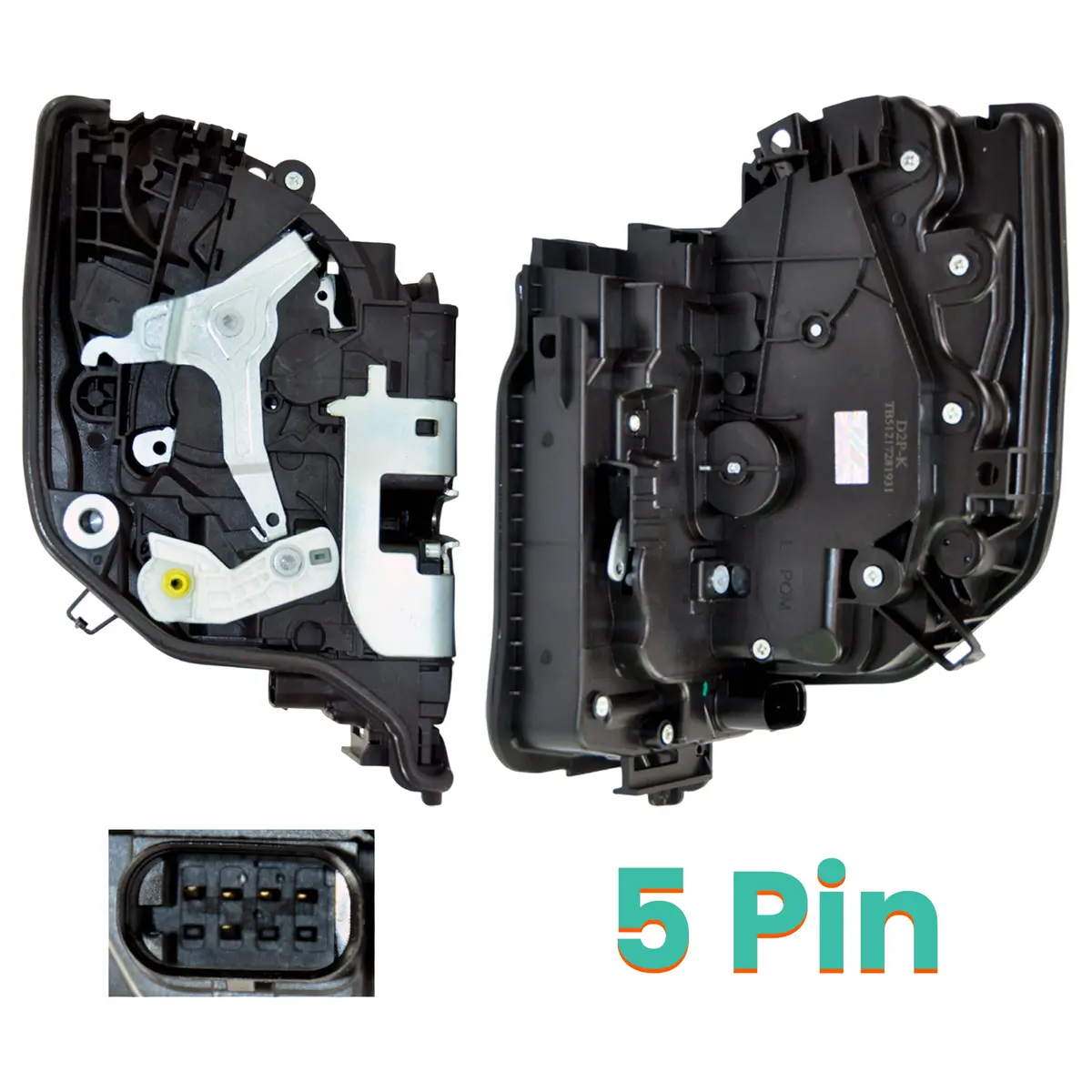 Bmw Front Lh Door Lock Actuator (4-Pin) – Fits 2/5/7/8 Series, X, I3 & Mini 1