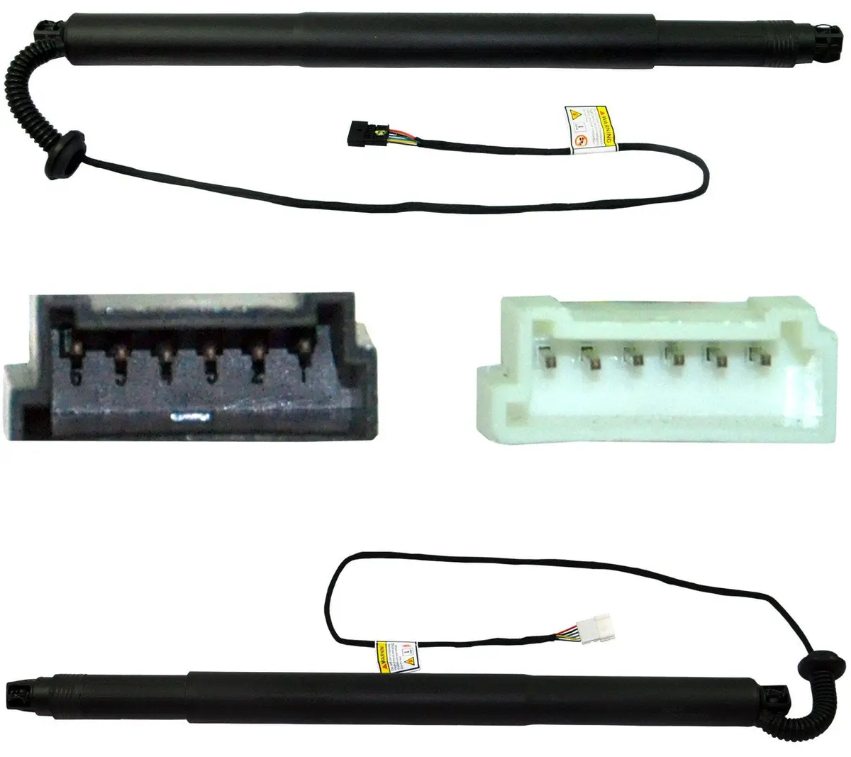 Gas Strut Trunk Lift Springs Pair (Rear Left & Right Sides) For Bmw 1