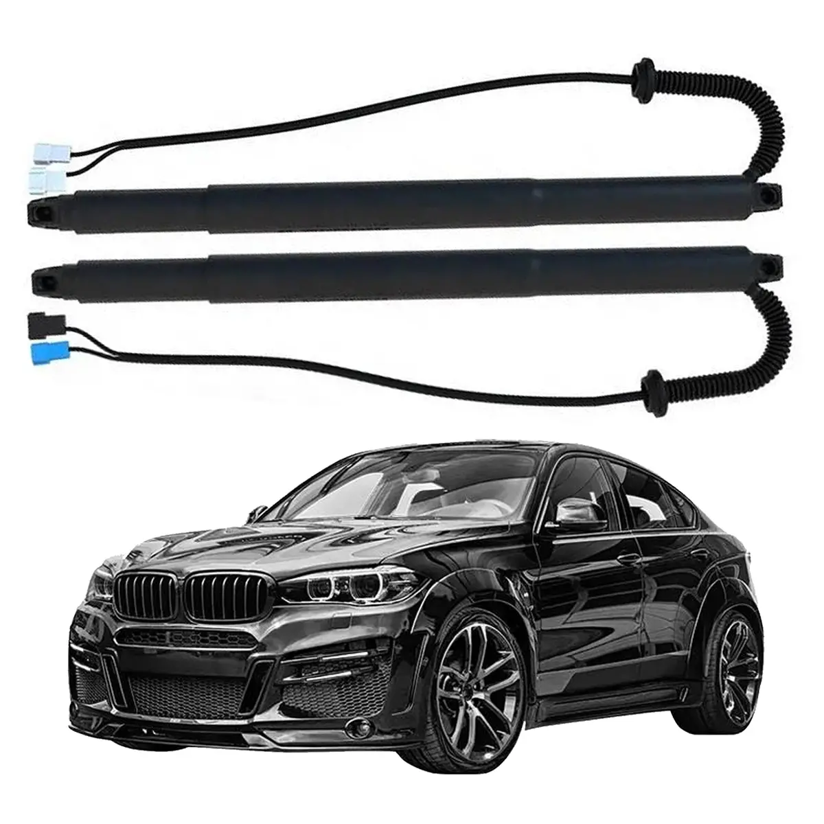 Rear Left Right Pair Of Electric Tailgate Gas Struts For Bmw: X6 2