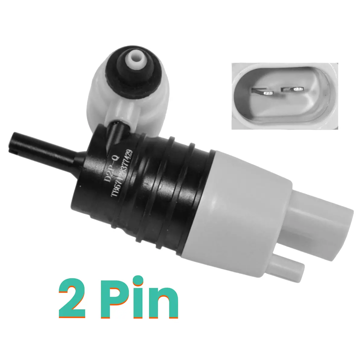 Front Windscreen Washer Dual Pump (2 Pins) For Mini: Mini, Mini Clubman, 67128377429 1