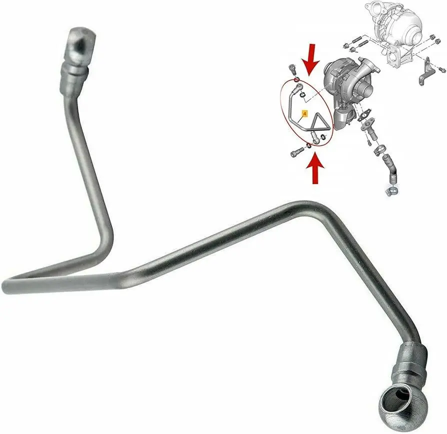 Turbo Oil Feed Pipe For Citroën, Ford, Mazda, Mini, Peugeot, Volvo 2