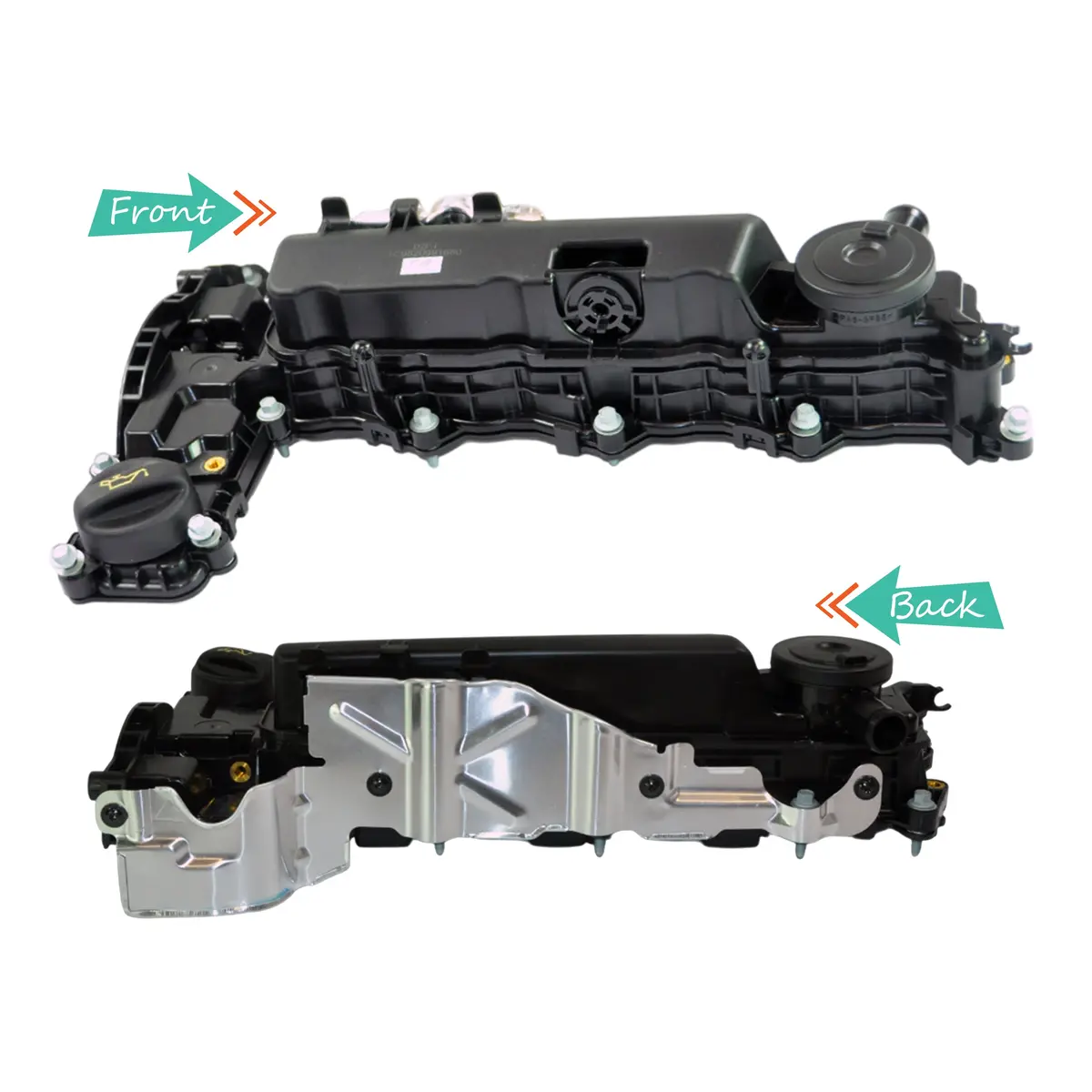 Cylinder Head Valve Cover  For Citroën: Relay, Peugeot: Boxer, Vauxhall: Movano 1