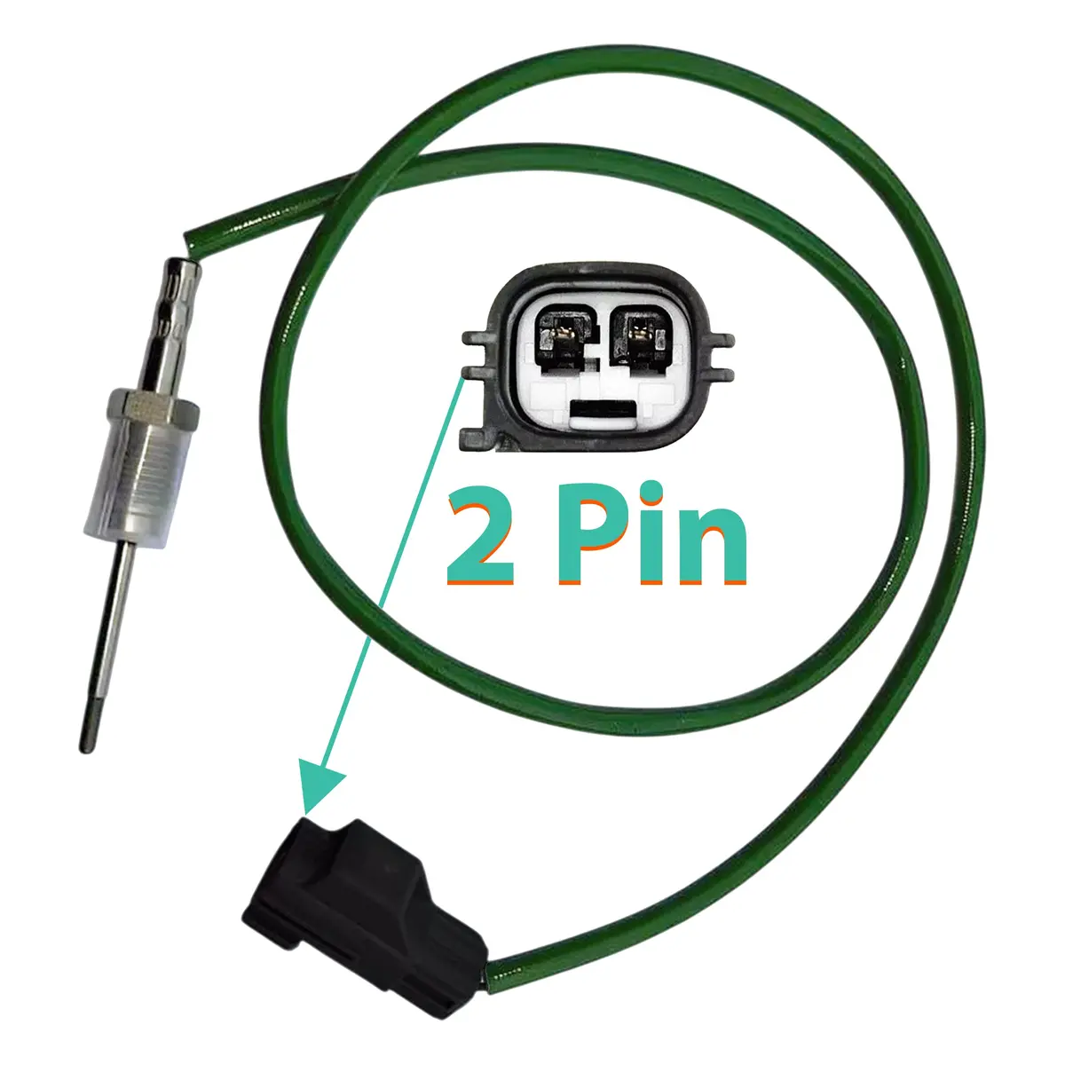 Exhaust Gas Temperature  Sensor For Citroën: Relay, Ford: C-Max, Focus, Grand C-Max, Ranger, Transit, Transit Custom, Transit Tourneo, Peugeot: Boxer, 1
