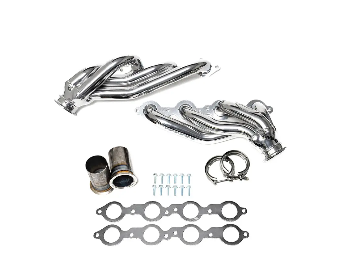 Thy-309-1-C / Universal Ls Motor Swap Short Tube Headers 4.8L-6.2L (Rear Swept Exit) 1