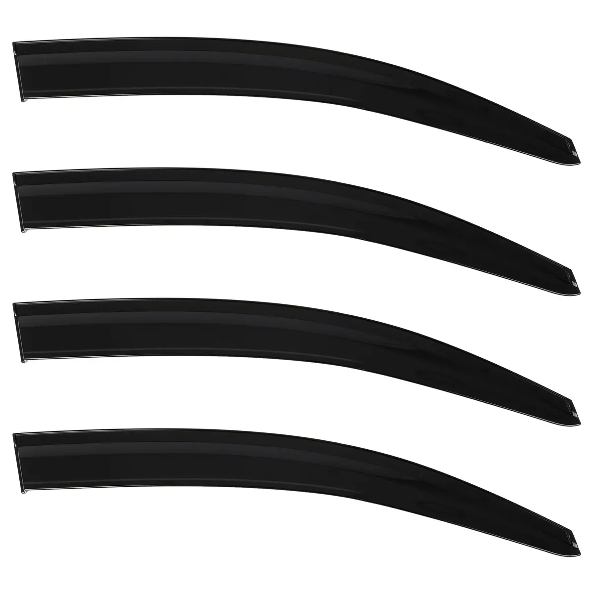 4Pcs Of Front & Rear Wind Deflectors For Hyundai: Tucson 1