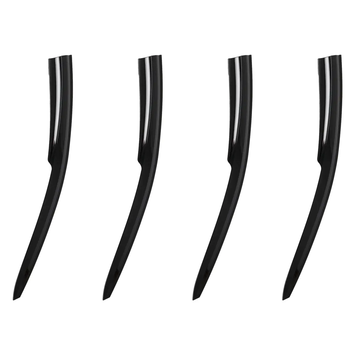 4Pcs Of Front & Rear Wind Deflectors For Hyundai: I20 2020- Hb 5D 1