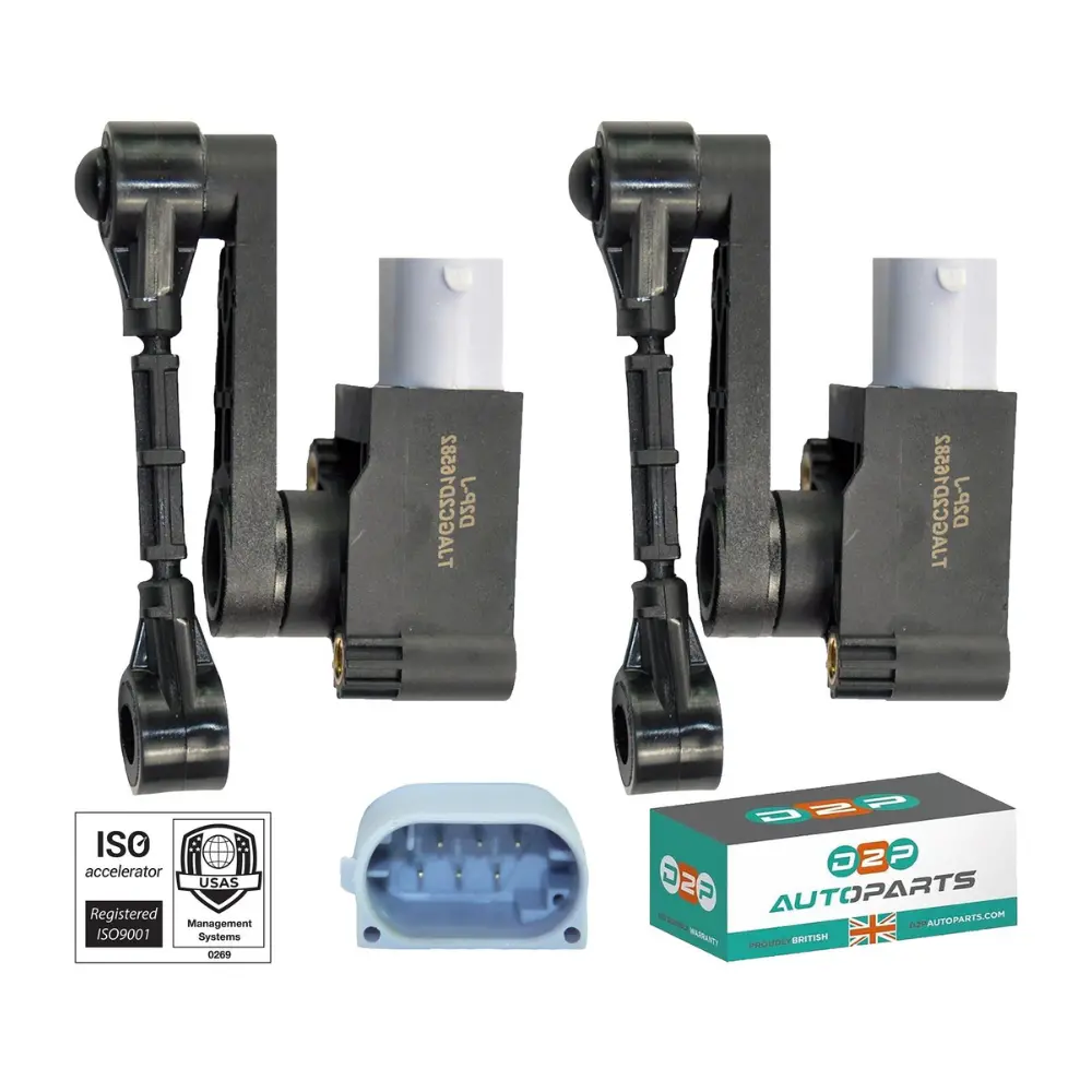 Rear Axle Left & Right Air Suspension Height Level Sensors Pair C2d16582 C2d6859 1