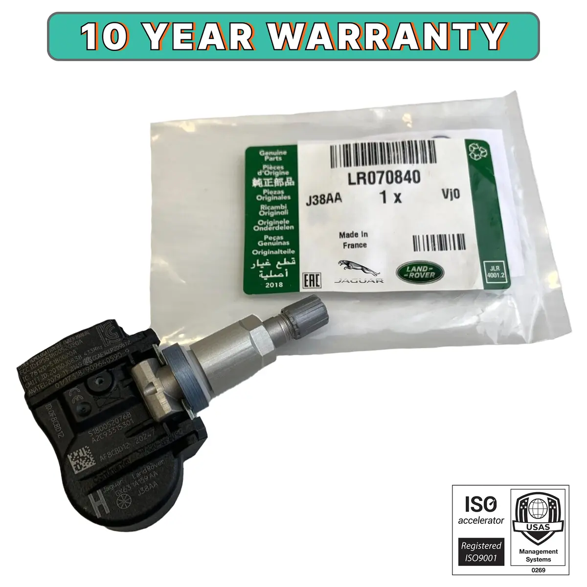 Genuine Tyre Pressure Sensor Tpms For Jaguar E-Pace X540 F-Pace X761 F-Type X152 1