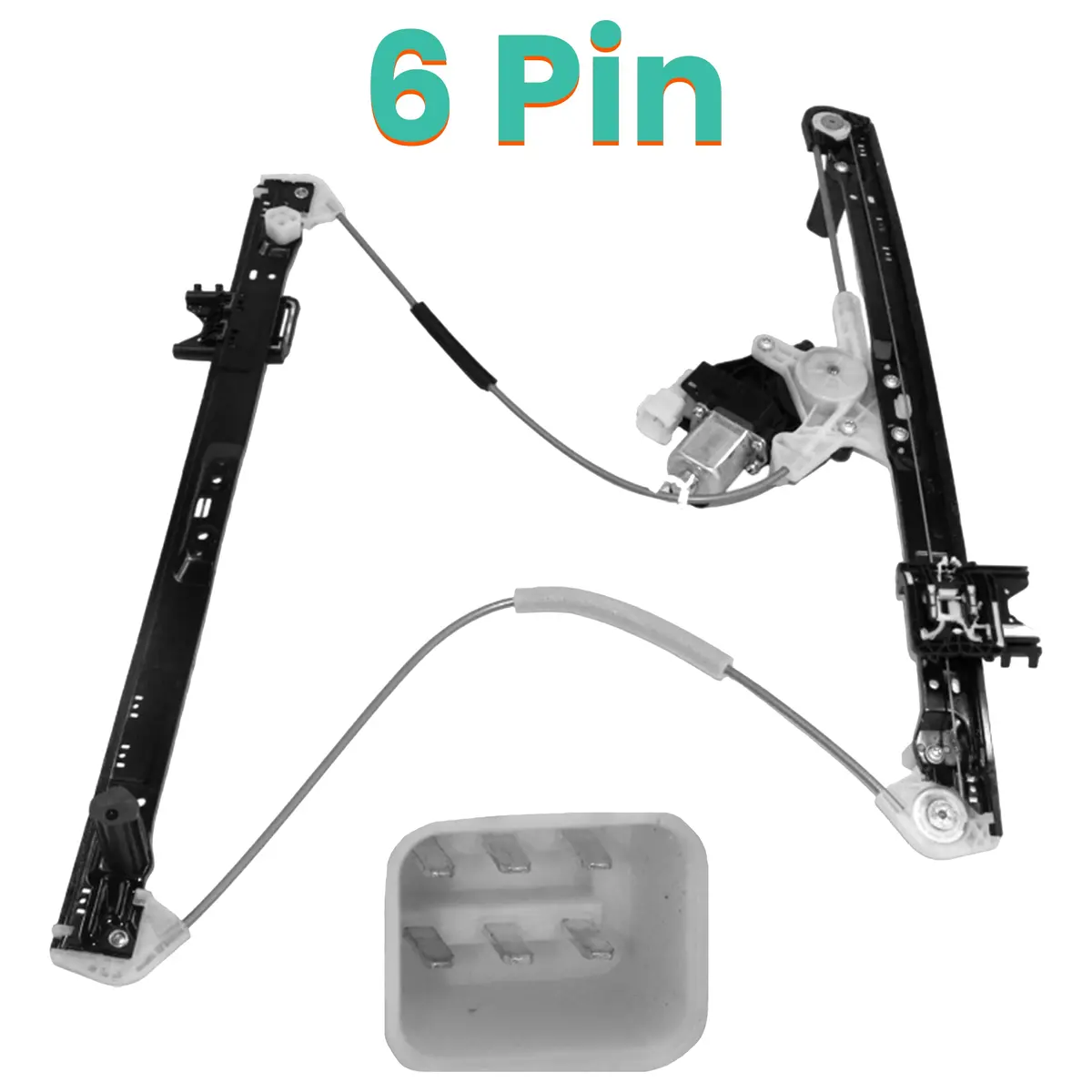 Front Left Window Regulator & Motor For Land Rover: Discovery 1