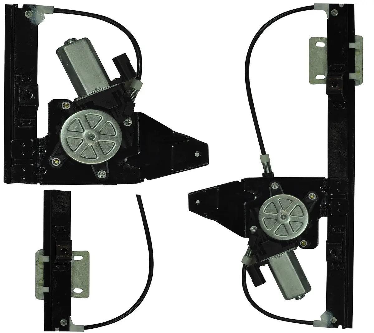 Rear Left Passenger Electric Window Regulator With Motor For Land Rover Freelander, Freelander 2, 1