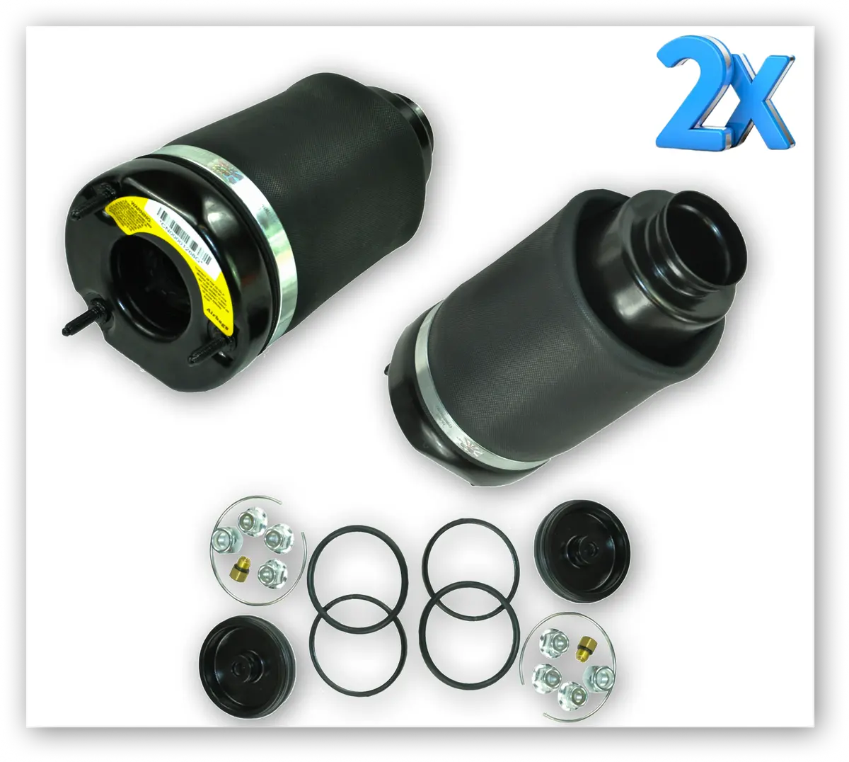 2Pcs Front Air Suspension Spring Airbag For Mercedes Gl-Class (X164) Cdi 1