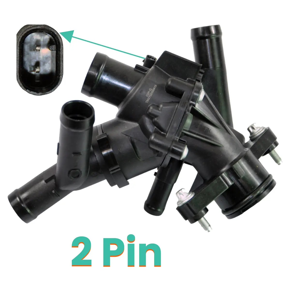 Thermostat Coolant For Mercedes-Benz: A-Class, B-Class, Cla, Gla-Class 1