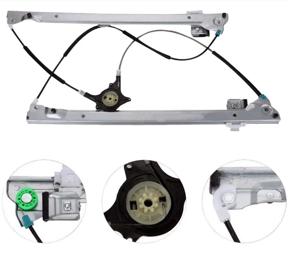 Front Right Driver Window Regulator (2/3 Doors) For Mercedes Benz 1
