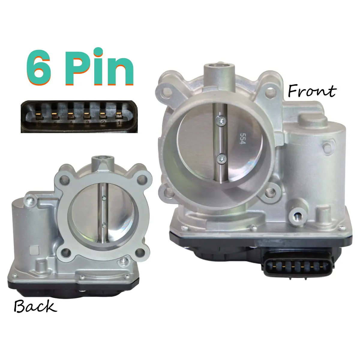 Throttle Body For Mazda: 3, Cx-3, Cx-5, - Pe0113640a 1