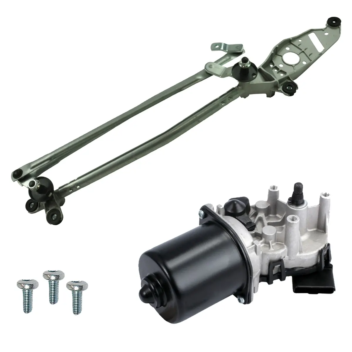 Rhd Front Windscreen Wiper Motor & Linkage For Nissan: Qashqai/Qashqai+2 1