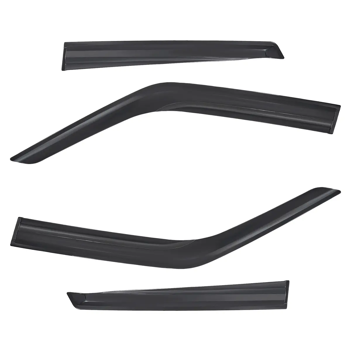 4Pcs Of Front & Rear Wind Deflectors For Nissan: Juke 2011-2019 Suv 1