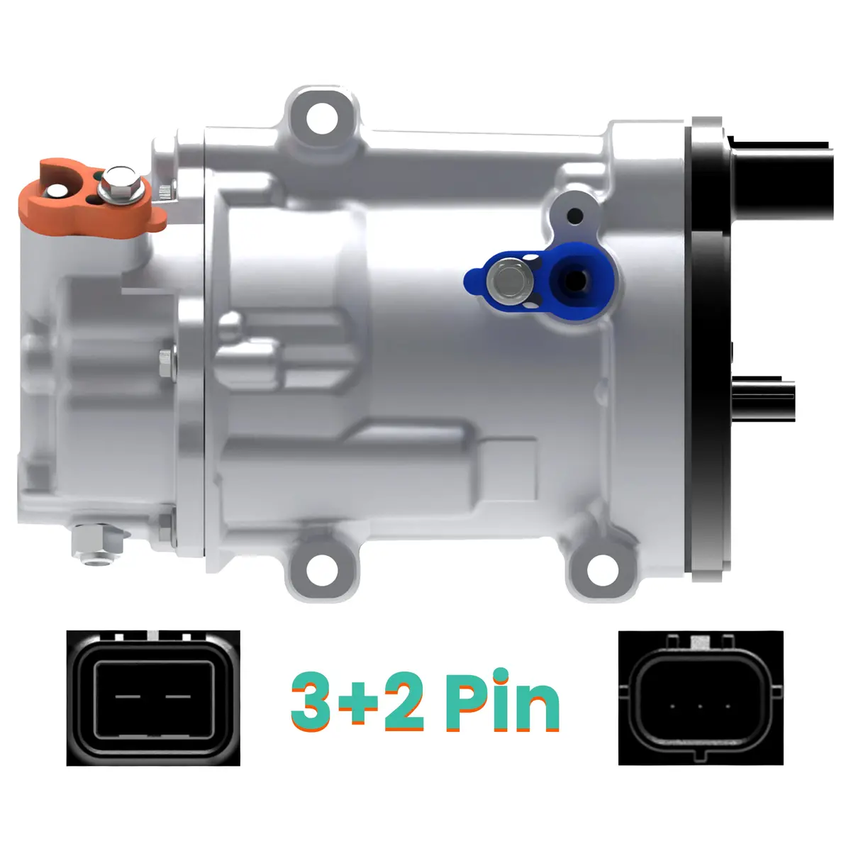 Toyota Chr Air Conditioning Pump Mk1 Cr1 Dynamic 1.8 Hybrid Electric 8837047091 1