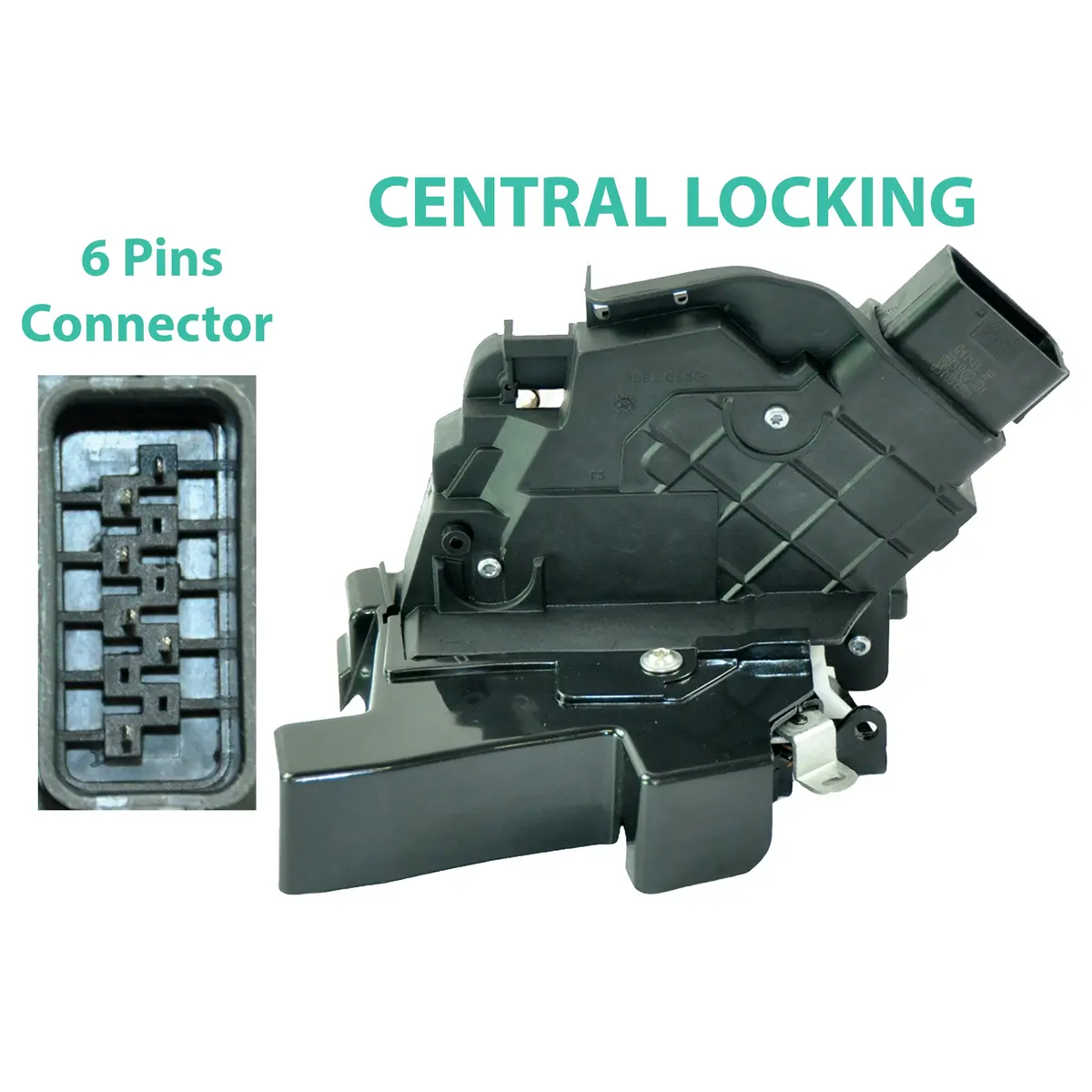 Front Left  Passenger Side Door Lock Mechanism For Volvo: C30, C70, S40, S80, V50, V70, Xc60, Xc70 1