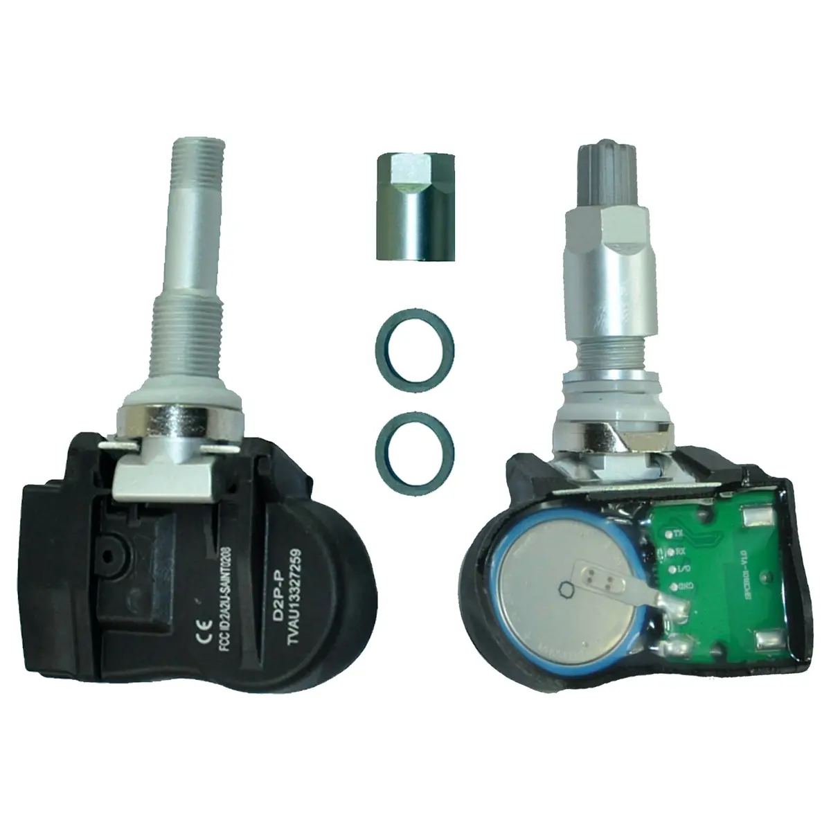 Tpms Tyre Pressure Sensor Valve X4 For Audi, Bmw, Mazda, Mitsubishi, Renault, Suzuki, Tesla, Toyota 1