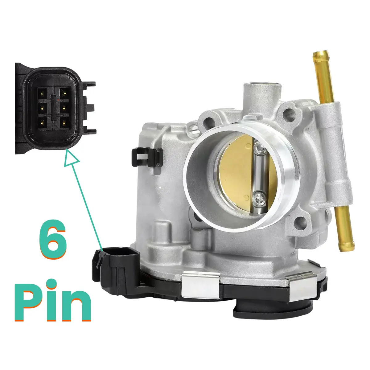 6-Pin Electric Throttle Body For Opel Corsa D (2006-2014) 1.0 Petrol | 55563385 1